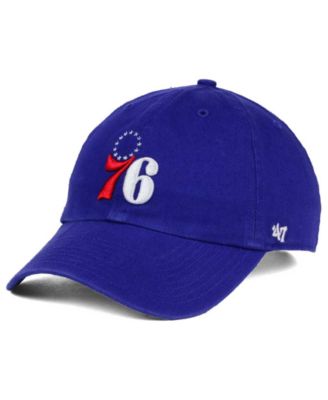 '47 Brand - Philadelphia 76ers Hardwood Classics Clean Up Cap