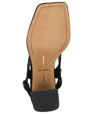 Women's Yves Studded Square Toe Thong Dress Sandals