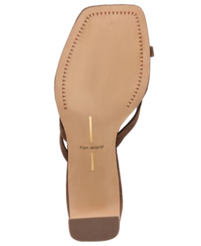 Dolce Vita Women's Gessie Strappy Blade Heel Thong Dress Sandals