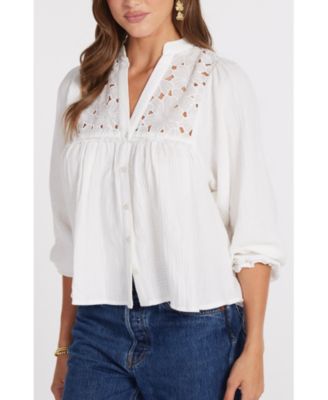 Women's BISHOP + YOUNG Flora Texture Pullover