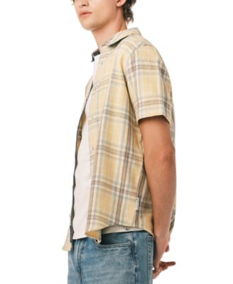 Men's Sulian Short-Sleeve Plaid Shirt