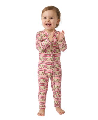 Baby Girl's Pomegranate Soiree Bamboo Sleeper
