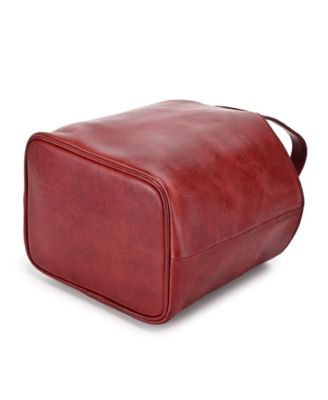 Napa Handcrafted Mini Bucket Handbag