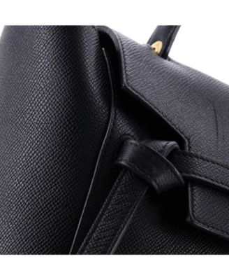 Micro Belt Bag Textured Leather