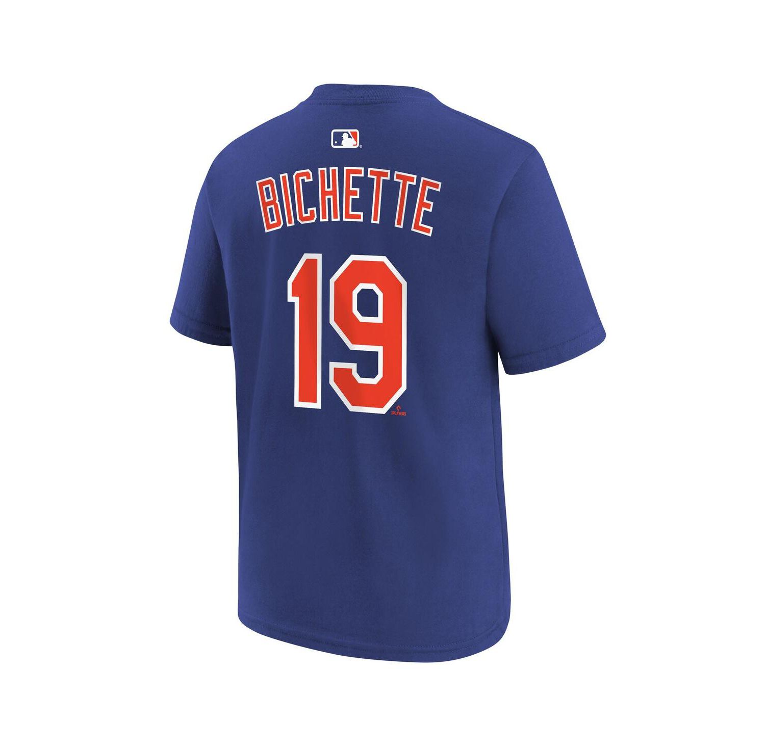 Big Boys and Girls Bo Bichette Royal New York Mets Name & Number T-Shirt