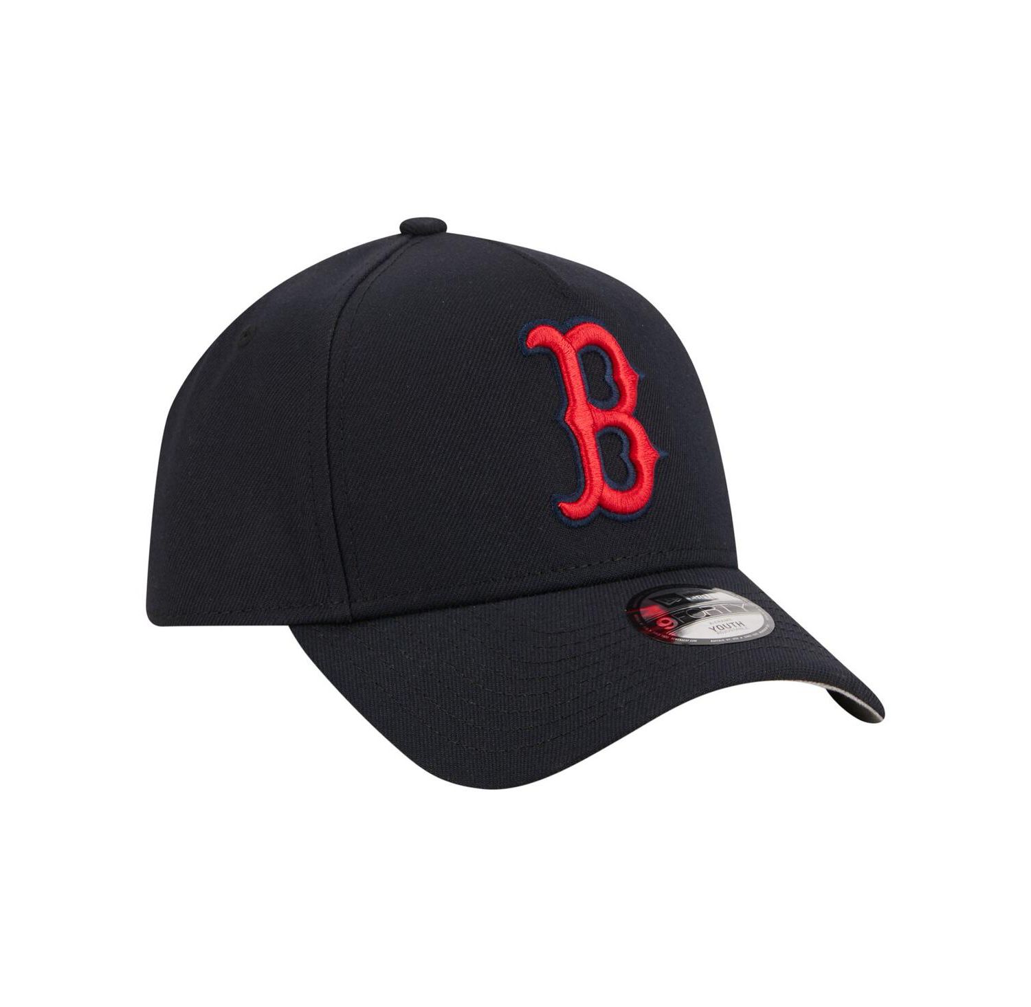 Big Boys and Girls Navy Boston Red Sox 9FORTY A-Frame Adjustable Hat