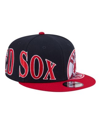 Men's Navy/Red Boston Red Sox Stretched Two-Tone 9FIFTY Adjustable Hat