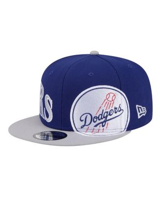 Men's Royal/Gray Los Angeles Dodgers Stretched Two-Tone 9FIFTY Adjustable Hat