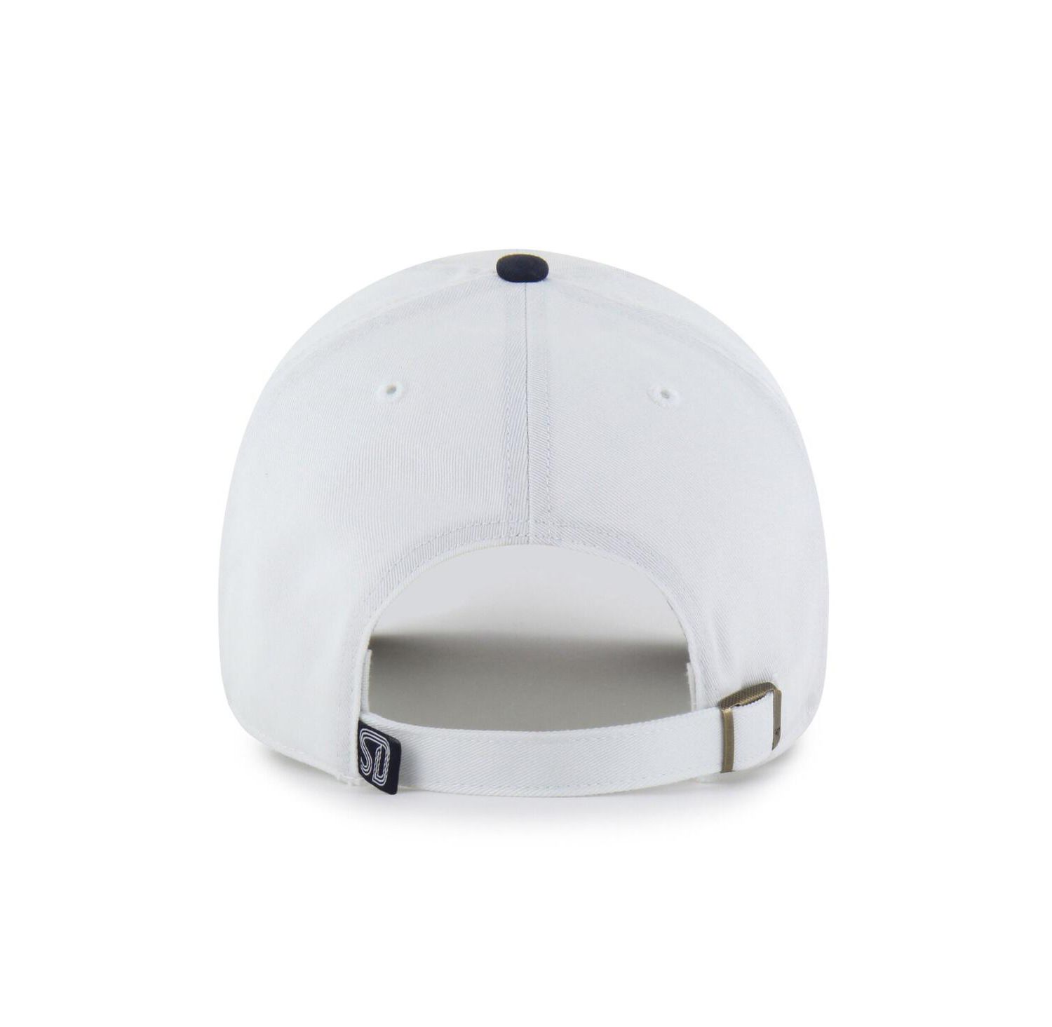Men's White/Navy San Diego FC Two-Tone Clean Up Adjustable Hat