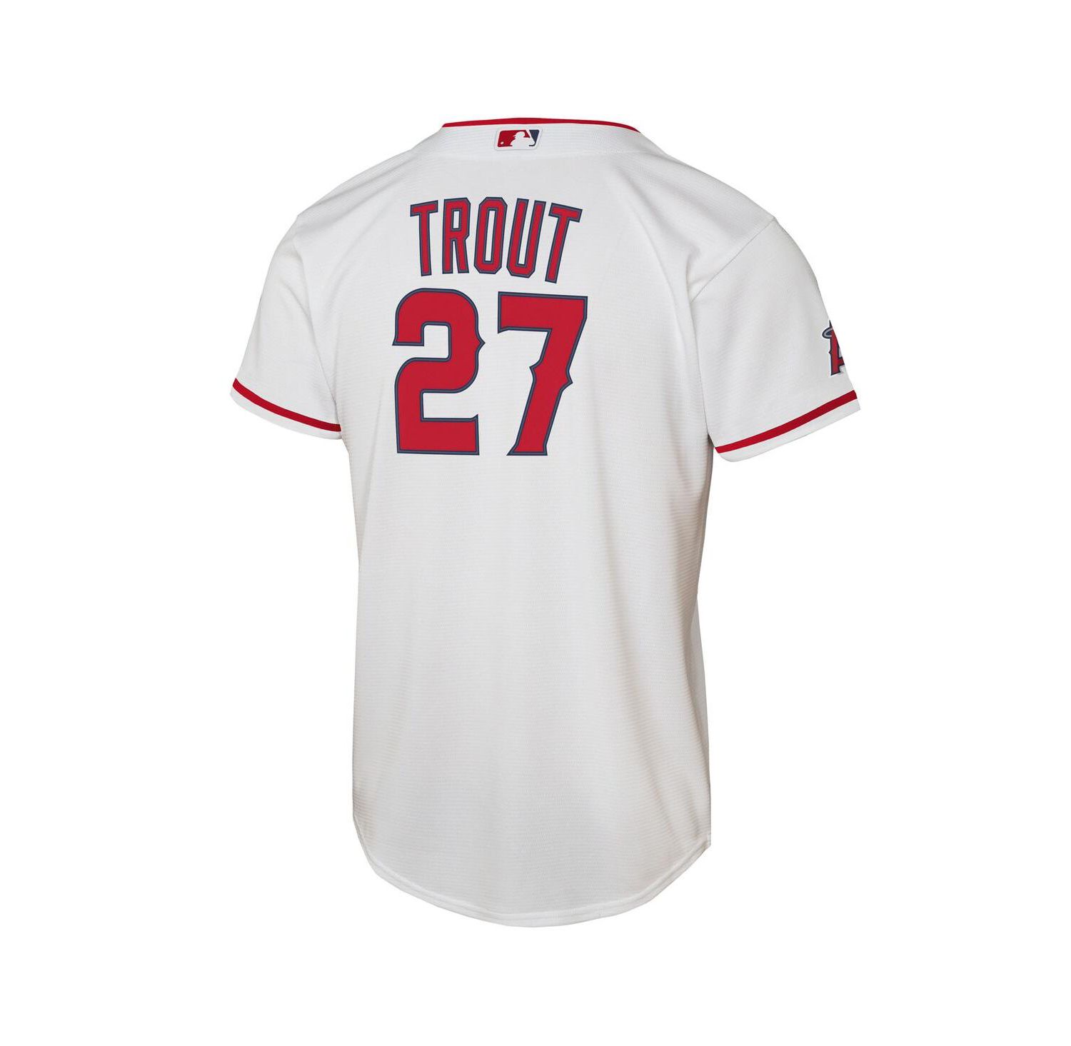 Big Boys and Girls Mike Trout White Los Angeles Angels Home Stadium Player Jersey