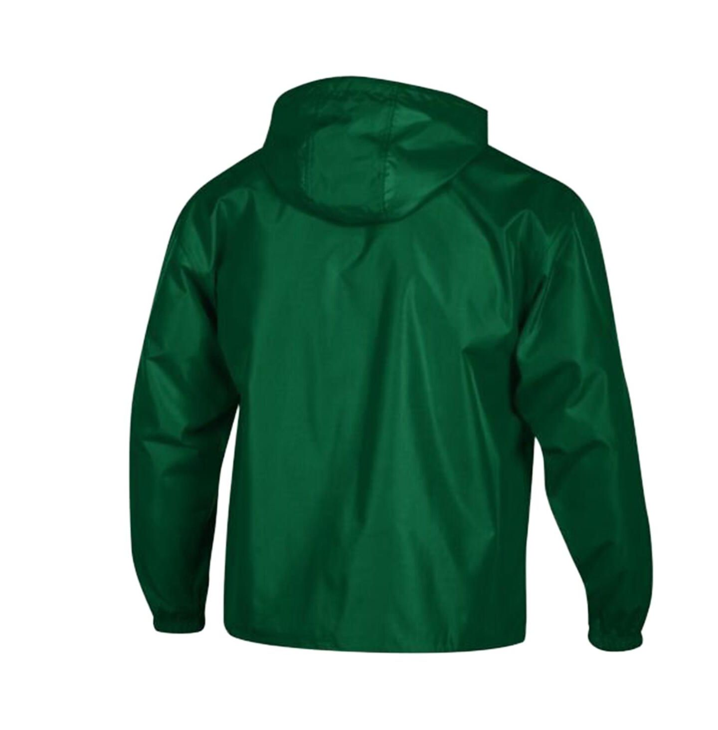 Мужская куртка Champion Green New York Jets Packable Windbreaker Half-Zip — фото 2