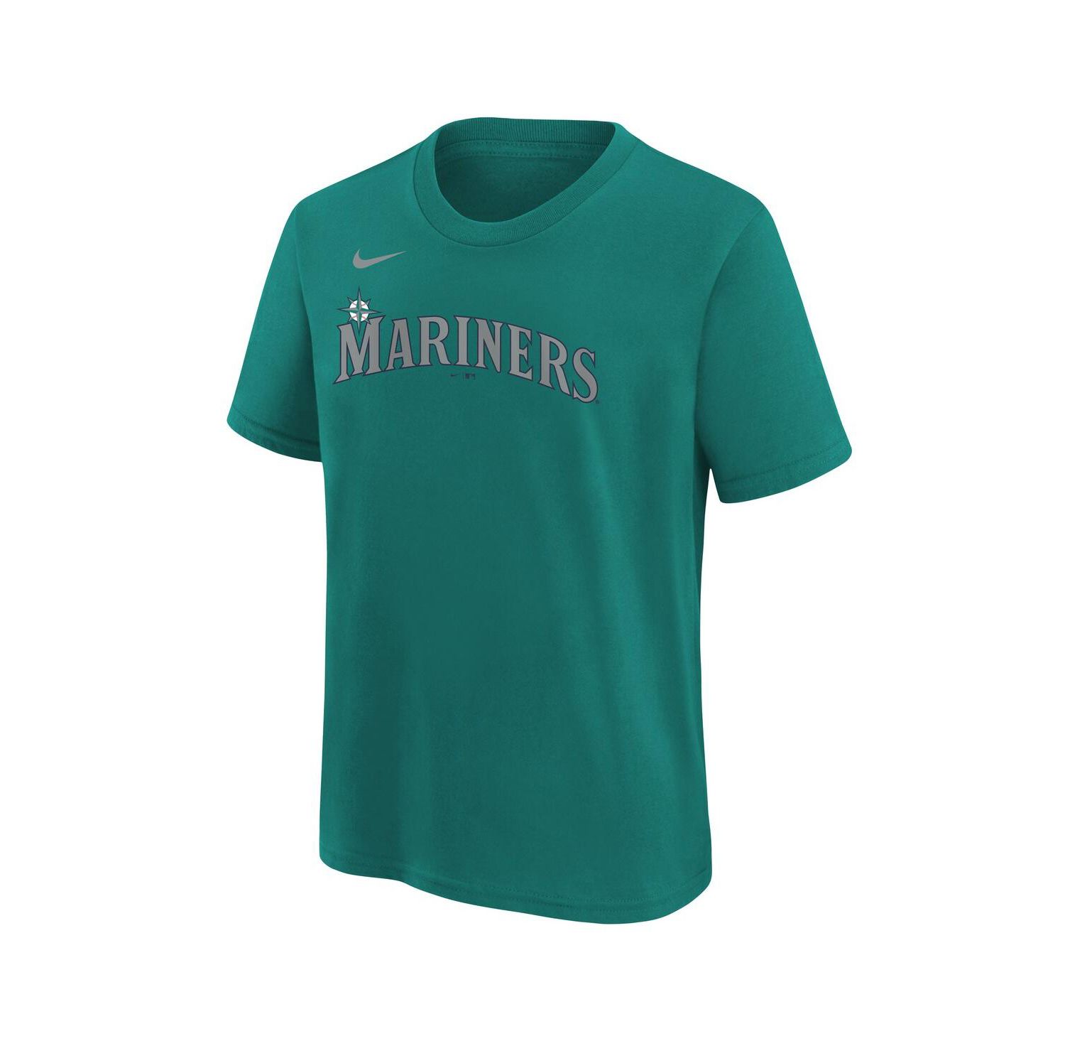 Big Boys and Girls Cal Raleigh Teal Seattle Mariners Name & Number T-Shirt