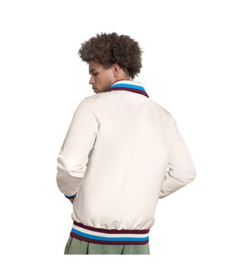 Men's White Philadelphia Phillies The Captain Cooperstown Logo Full-Zip Varsity Jacket