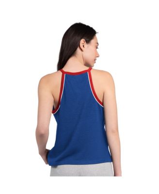 Women's Royal Buffalo Bills Redemption Win Slub Tank Top