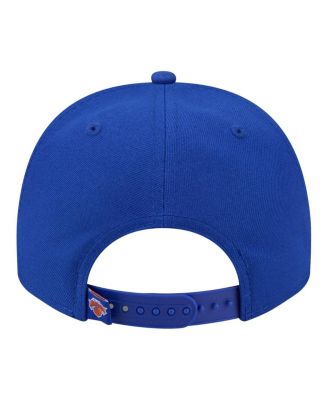 Men's Blue New York Knicks Injection Cartoon Logo A-Frame 9FIFTY Adjustable Hat