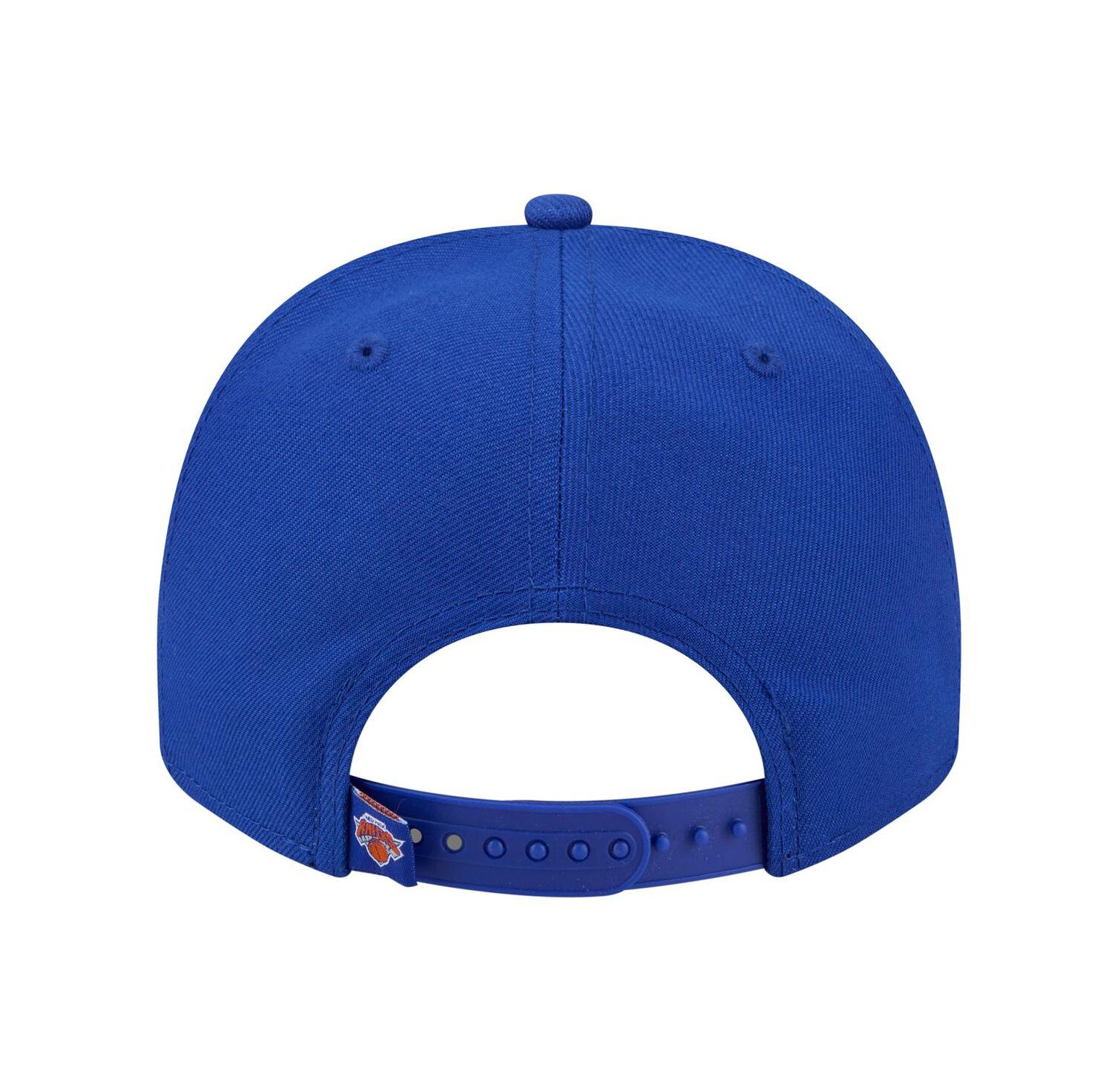 Men's Blue New York Knicks Injection Cartoon Logo A-Frame 9FIFTY Adjustable Hat