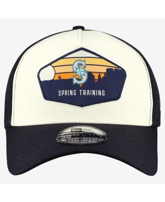 Men's Stone Seattle Mariners 2026 Spring Training Fan Pack Gradient 39THIRTY Flex Hat