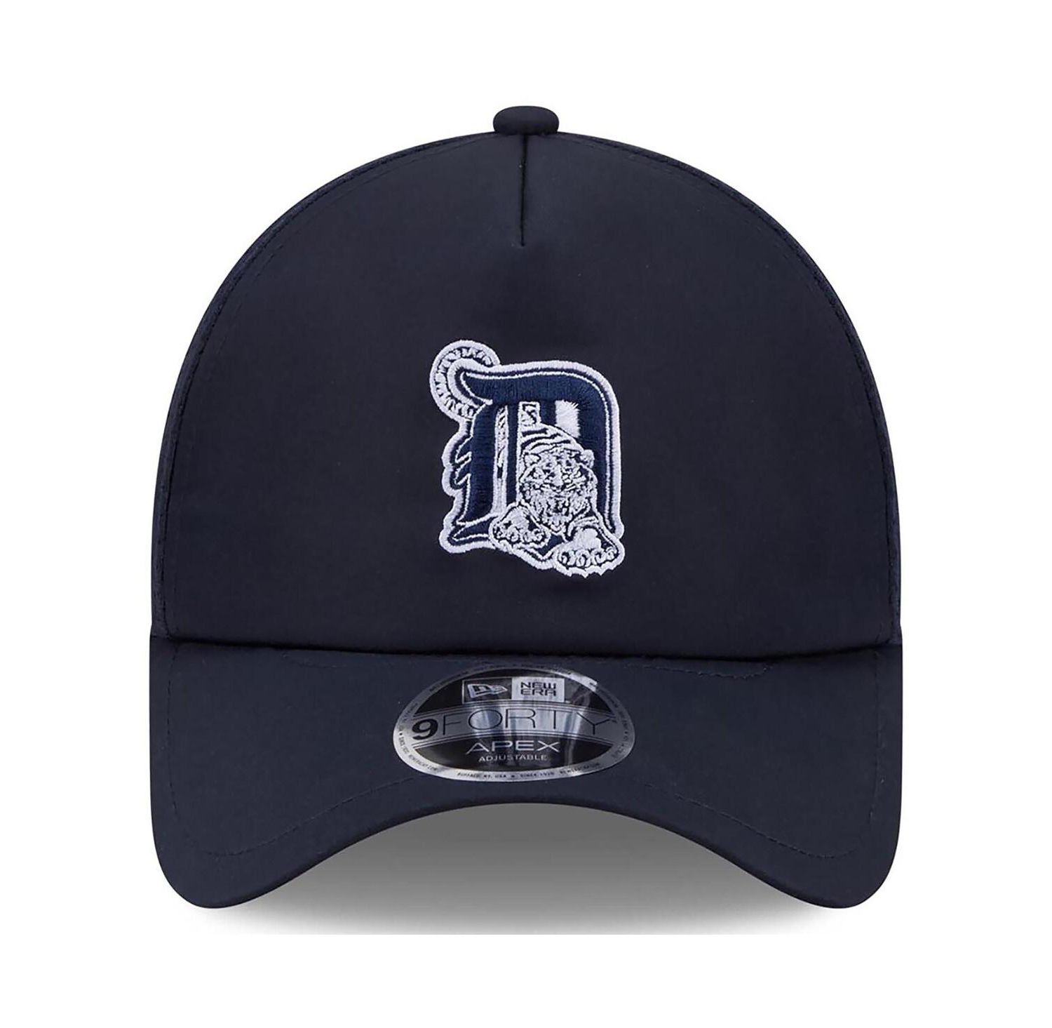 Men's Navy Detroit Tigers 2026 Batting Practice Alternate Apex 9FORTY Adjustable Hat
