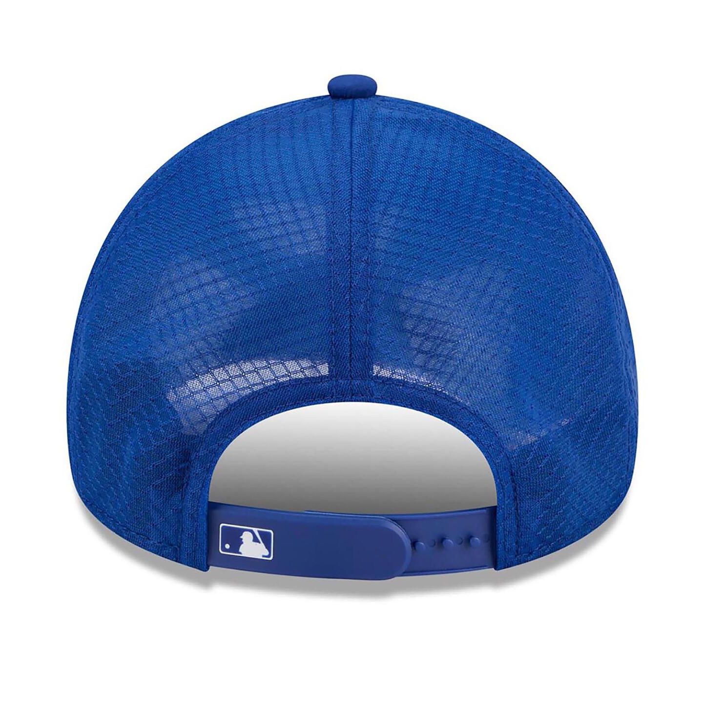 Мужская кепка New Era Royal New York Mets 2026 Batting Practice Alternate Apex 9FORTY Adjustable Hat — фото 2