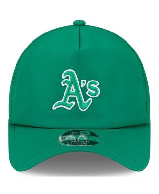 Men's Kelly Green Athletics 2026 Batting Practice Alternate Apex 9FORTY Adjustable Hat
