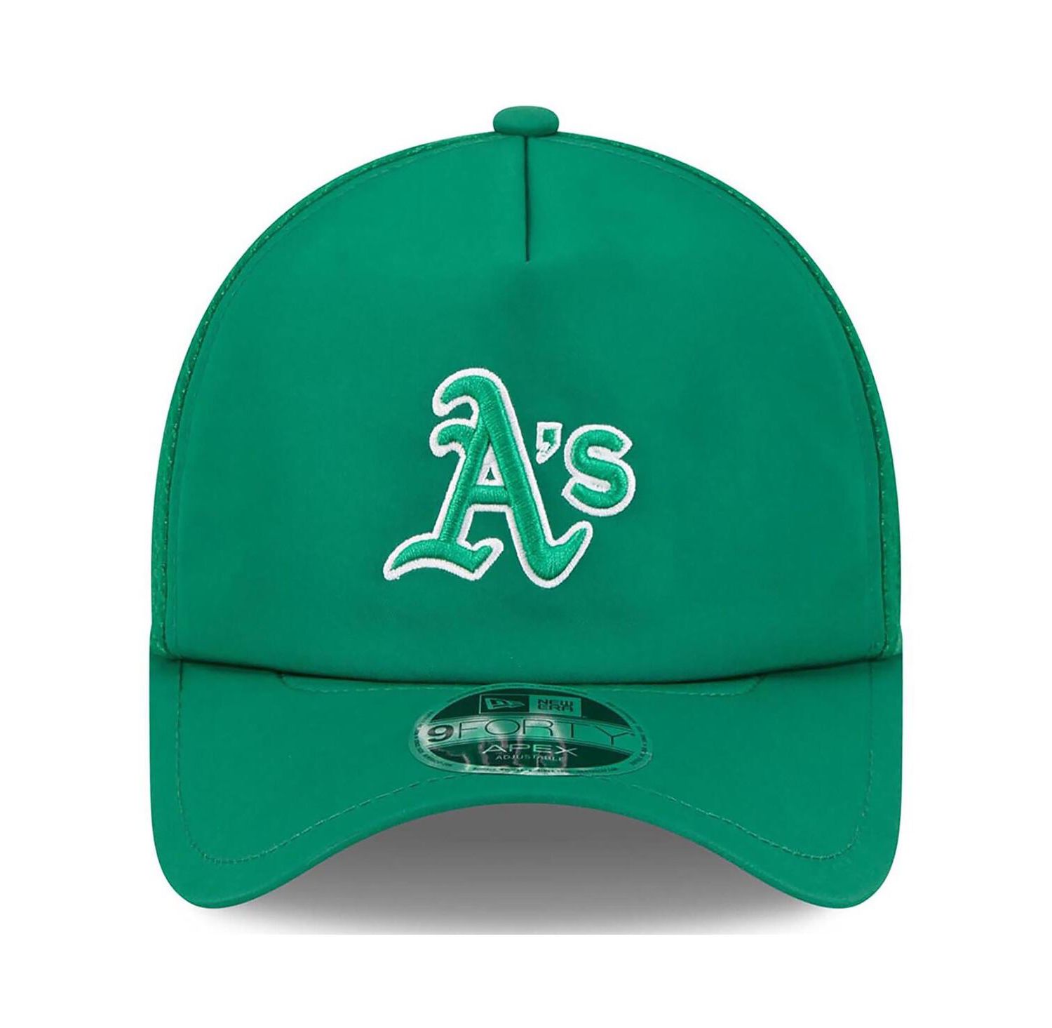 Men's Kelly Green Athletics 2026 Batting Practice Alternate Apex 9FORTY Adjustable Hat