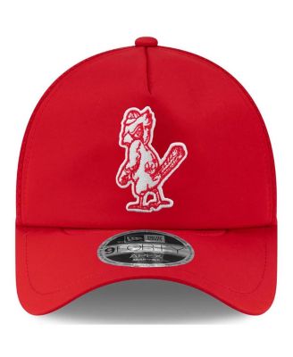 Men's Red St. Louis Cardinals 2026 Batting Practice Alternate Apex 9FORTY Adjustable Hat