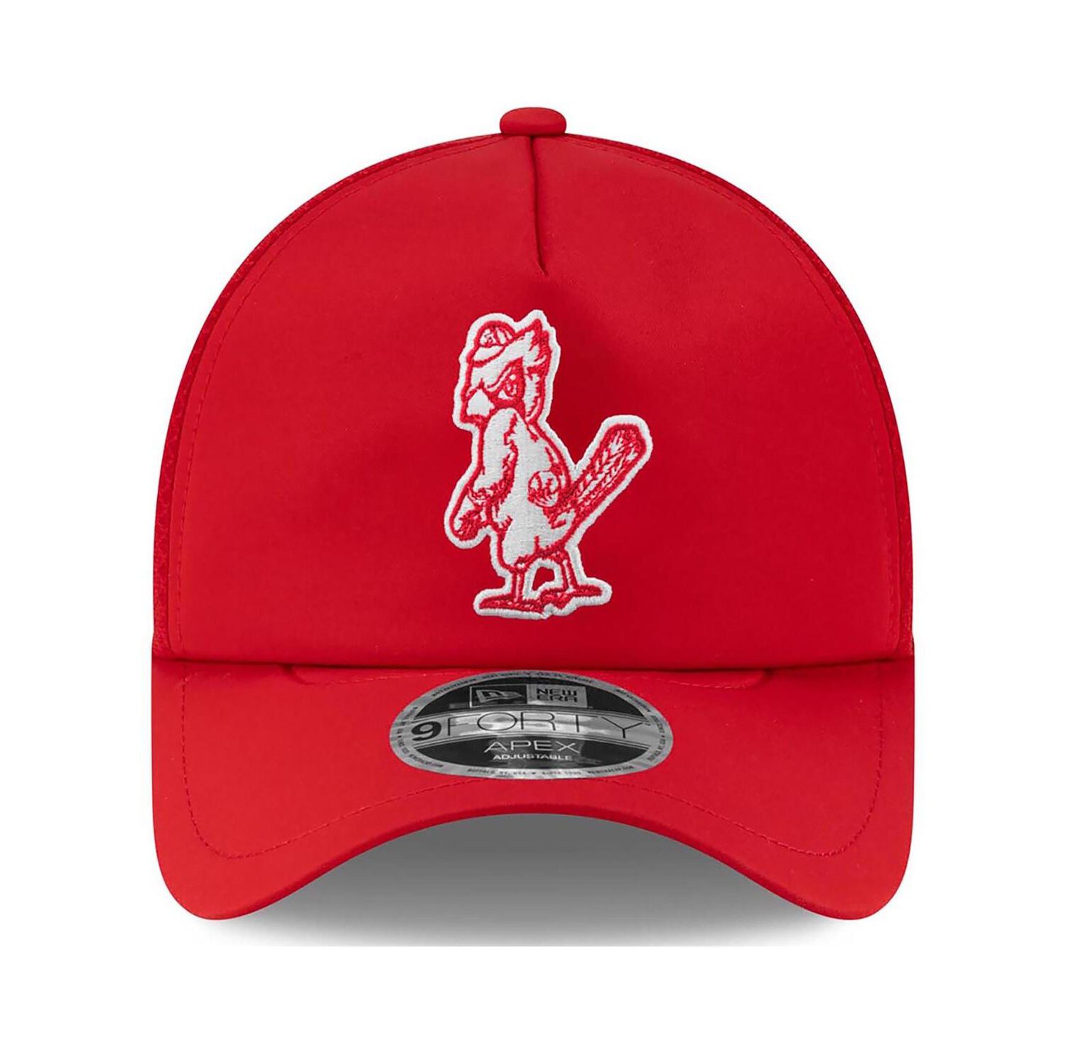 Men's Red St. Louis Cardinals 2026 Batting Practice Alternate Apex 9FORTY Adjustable Hat