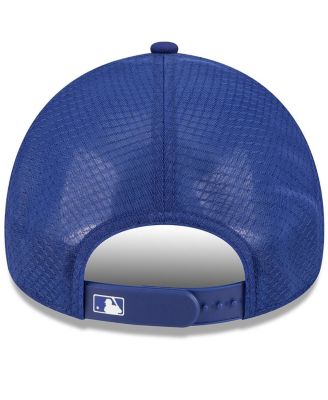 Men's Royal Texas Rangers 2026 Batting Practice Alternate Apex 9FORTY Adjustable Hat