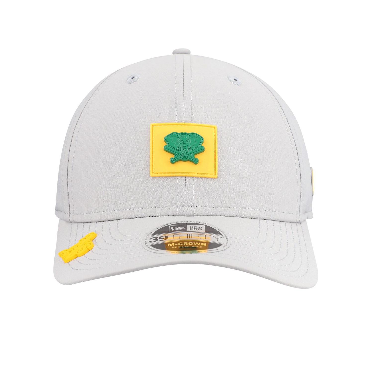 Men's Gray Athletics 2026 Clubhouse Alternate 39THIRTY Flex Hat