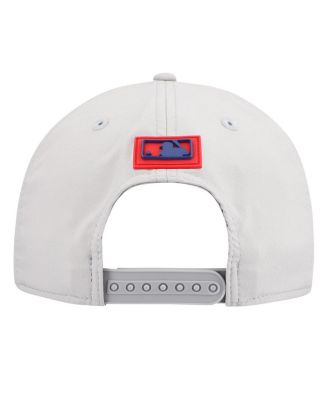 Men's Gray Texas Rangers 2026 Clubhouse 9SEVENTY Adjustable Hat