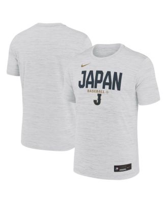 Men's White Japan Baseball 2026 World Baseball Classic Velocity Dri-FIT T-Shirt