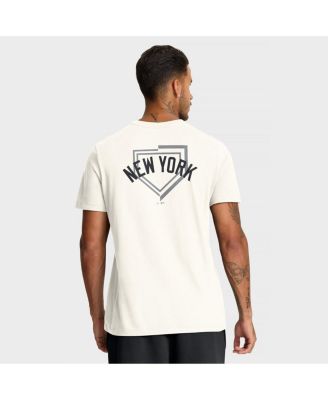 Men's Cream New York Yankees Primetime 2-Hit T-Shirt