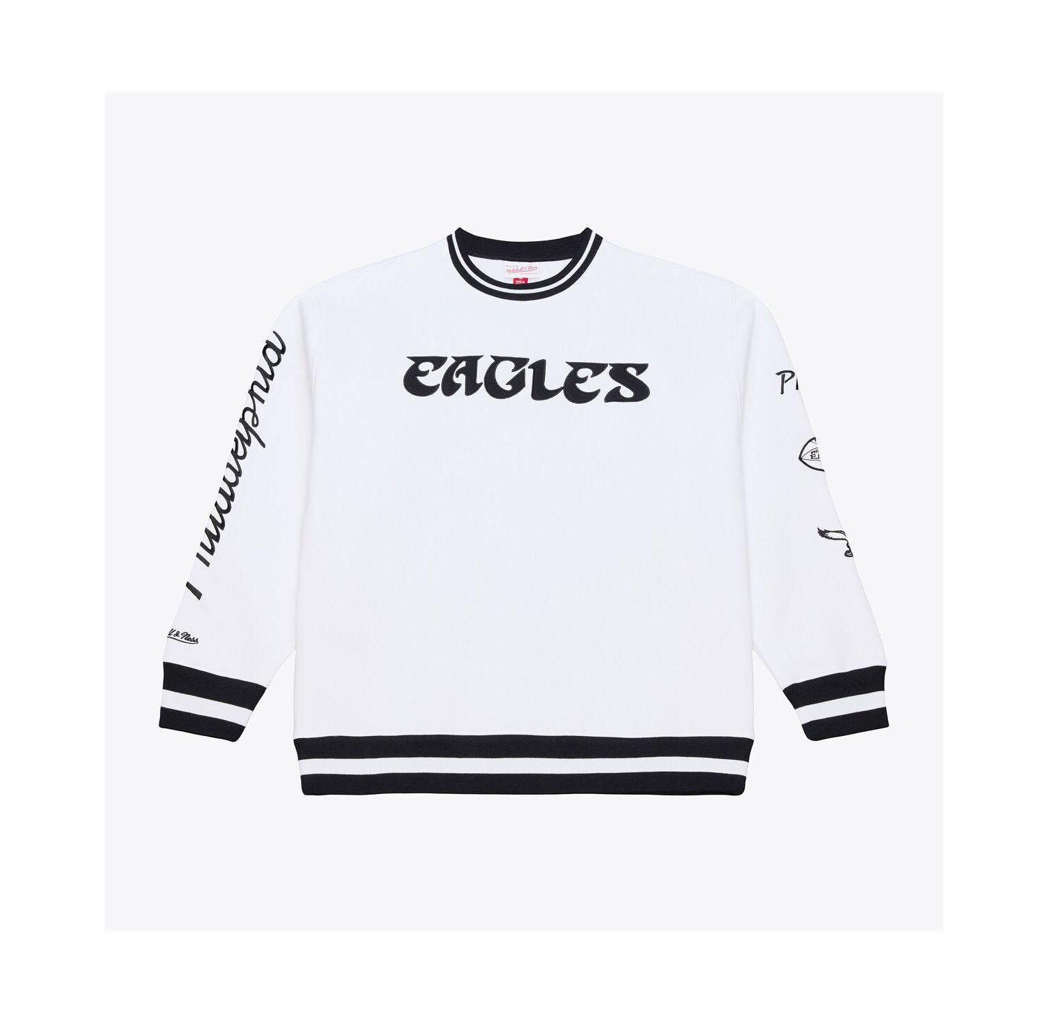 Men's White Philadelphia Eagles Arctic Fleece Sweatshirt