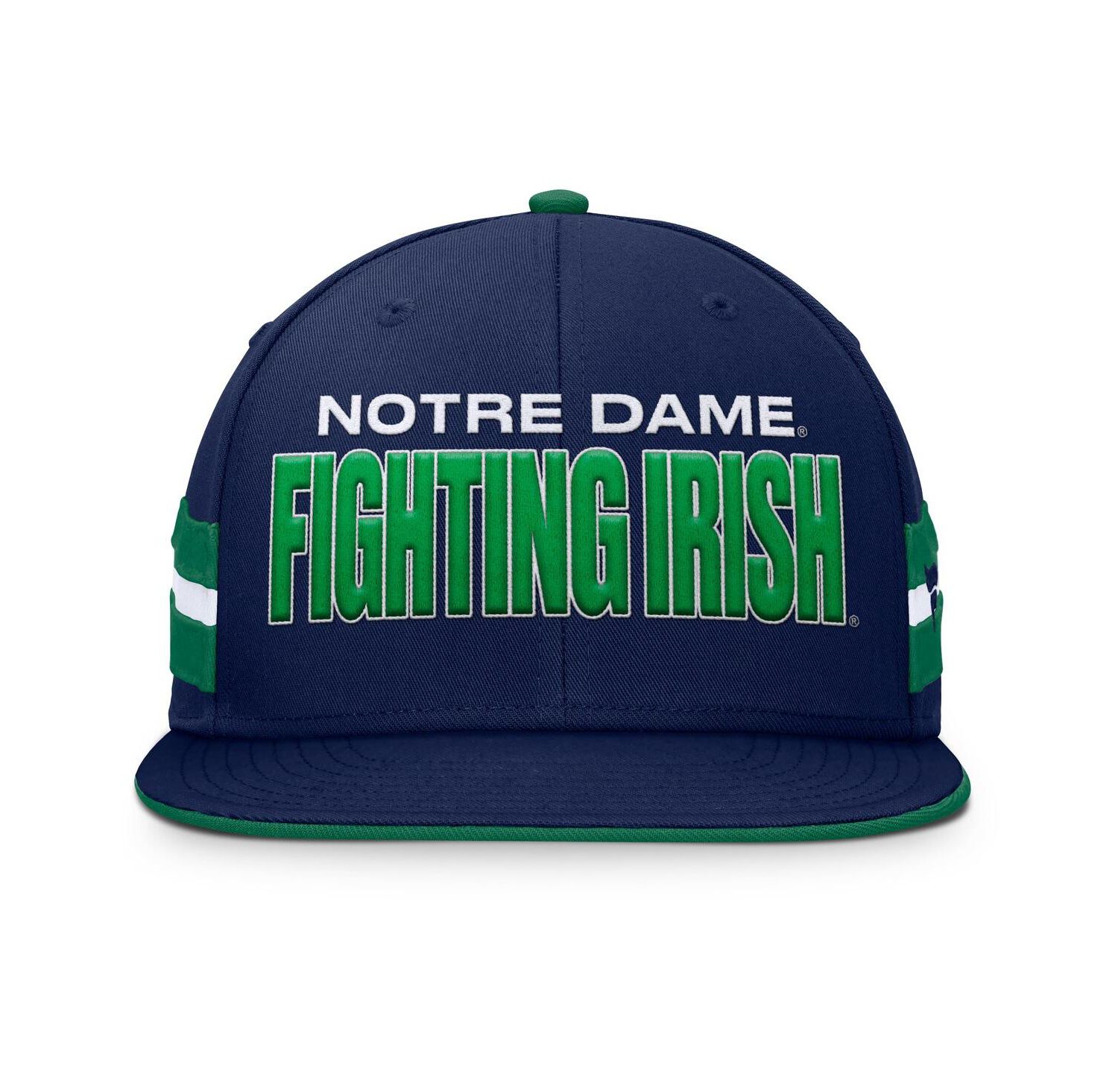 Men's Navy Notre Dame Fighting Irish Pick Off Fitted Hat