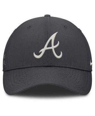 Men's Anthracite Atlanta Braves Club Dri-FIT Adjustable Hat