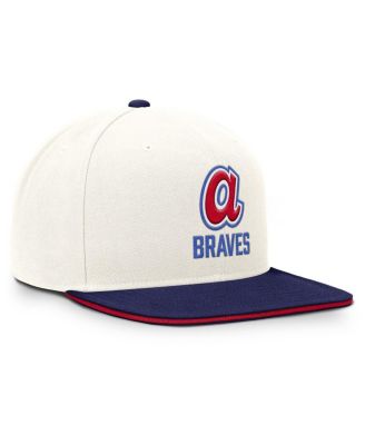 Men's Cream/Royal Atlanta Braves Cooperstown Pro Dri-FIT Snapback Hat