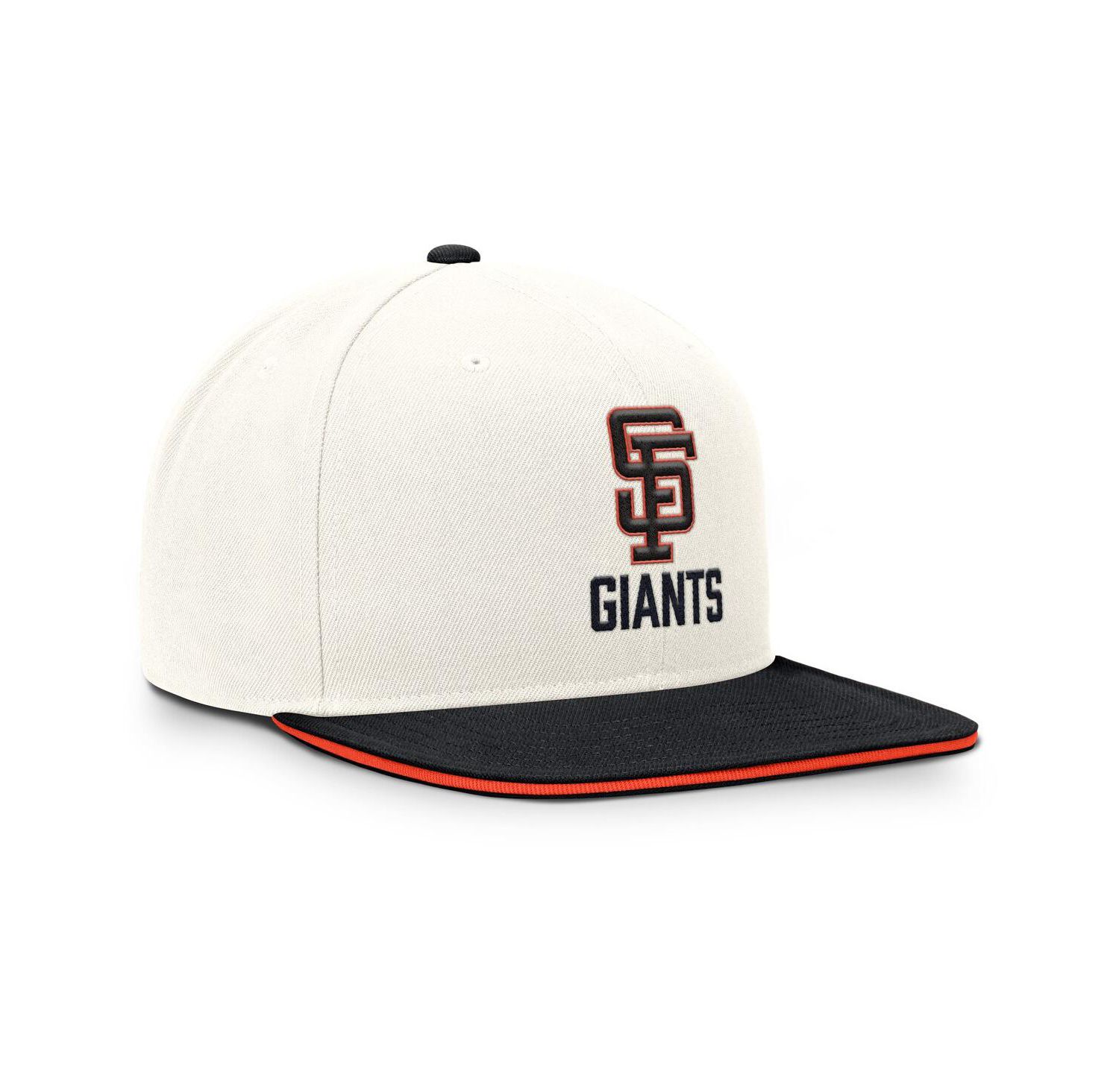 Men's Cream/Black San Francisco Giants Cooperstown Pro Dri-FIT Snapback Hat