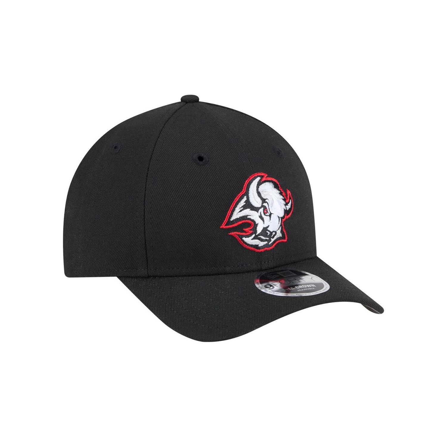 Men's Black Buffalo Sabres 9FORTY M-Crown Adjustable Hat