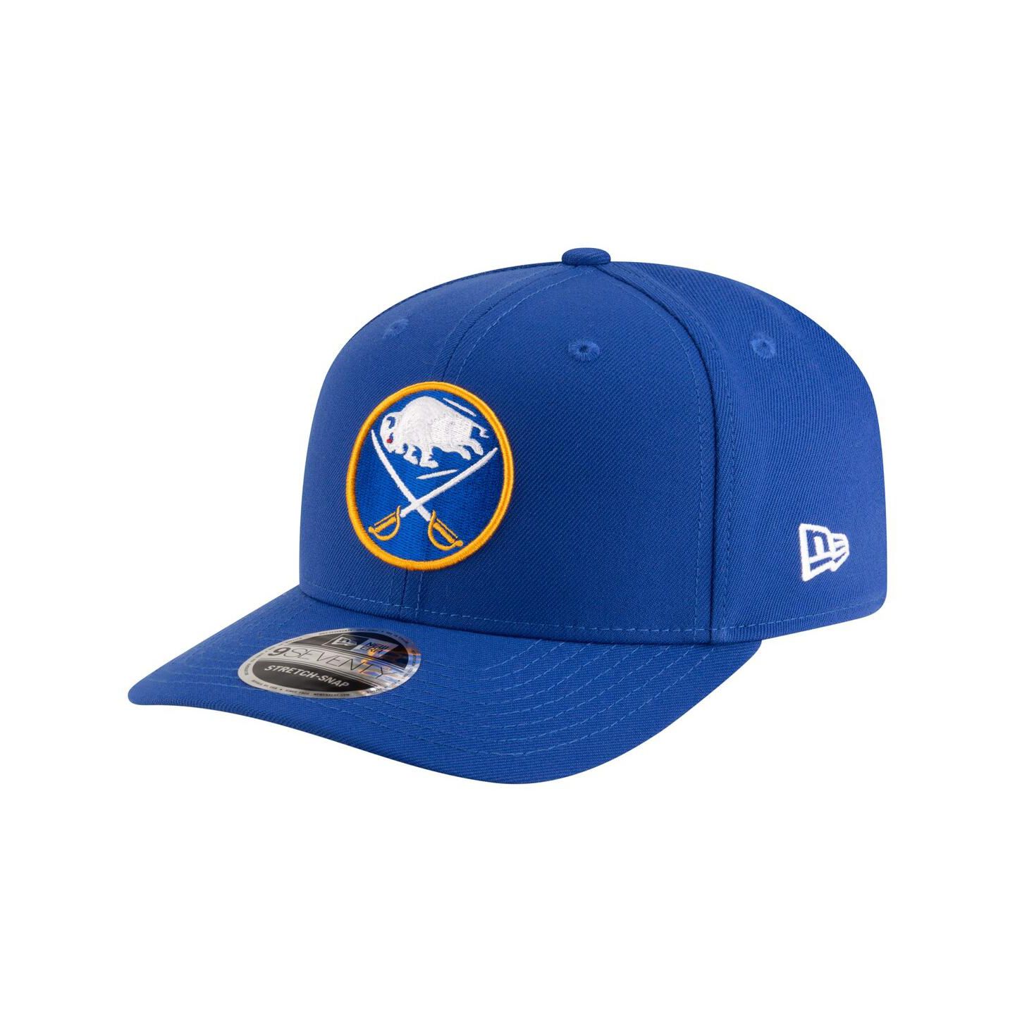 Мужская кепка New Era Royal Buffalo Sabres 9SEVENTY Stretch-Snap Adjustable Hat — фото 1