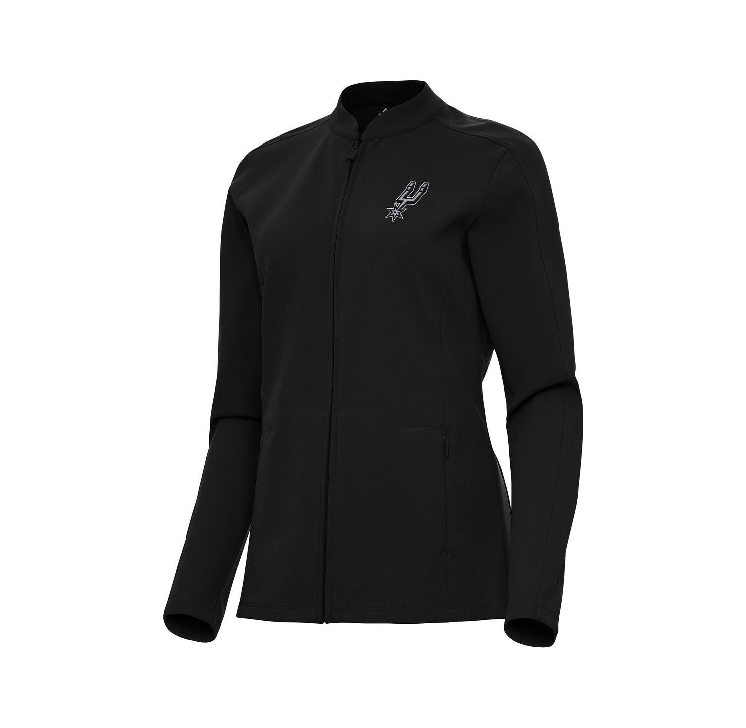 Women's Black San Antonio Spurs Regard Full-Zip Jacket
