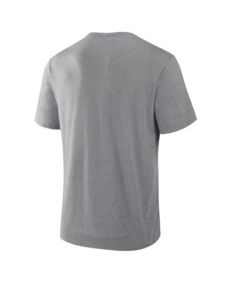 Men's Heather Gray Boston Red Sox Play Tribute Tri-Blend T-Shirt