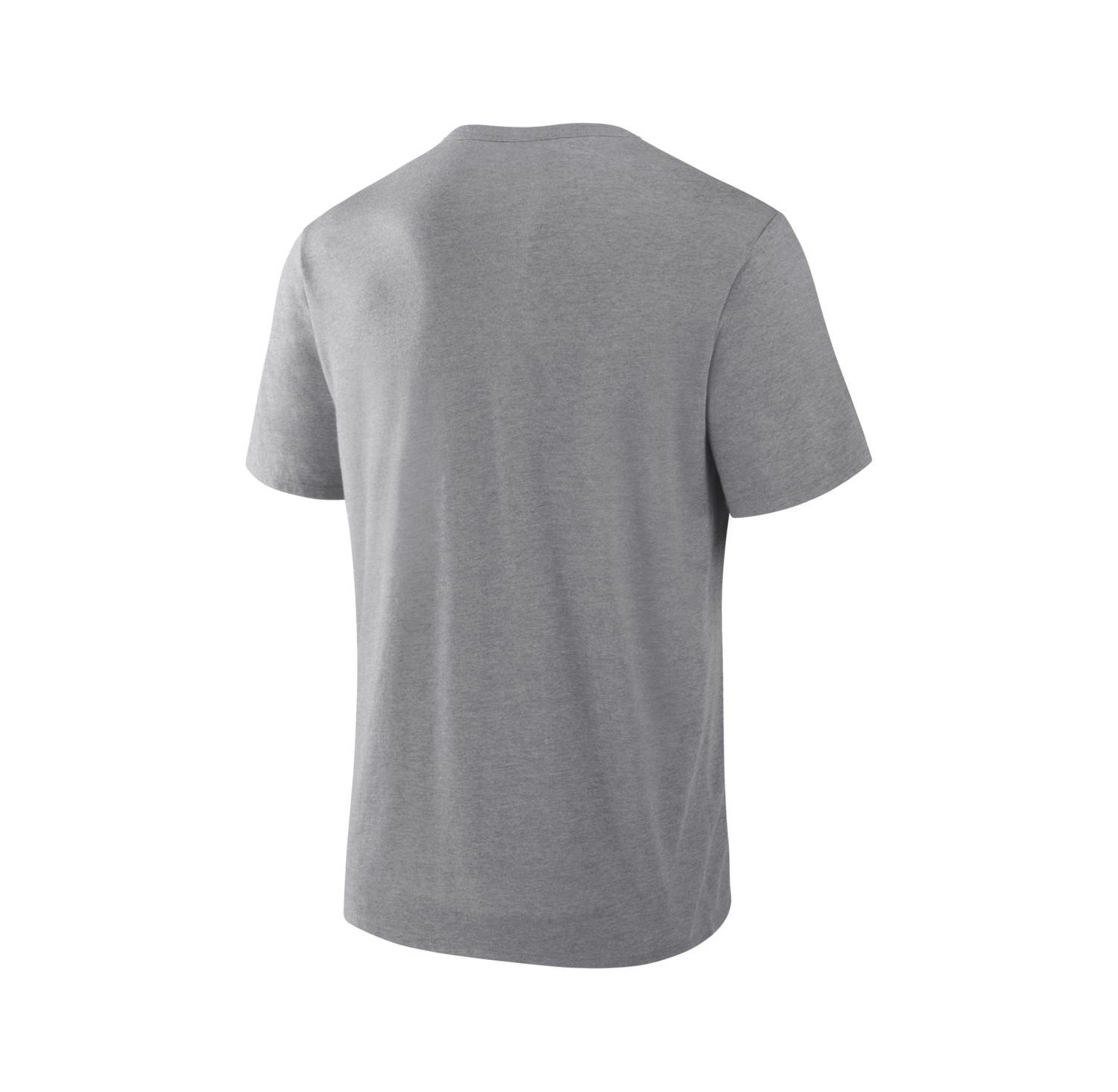 Men's Heather Gray Boston Red Sox Play Tribute Tri-Blend T-Shirt