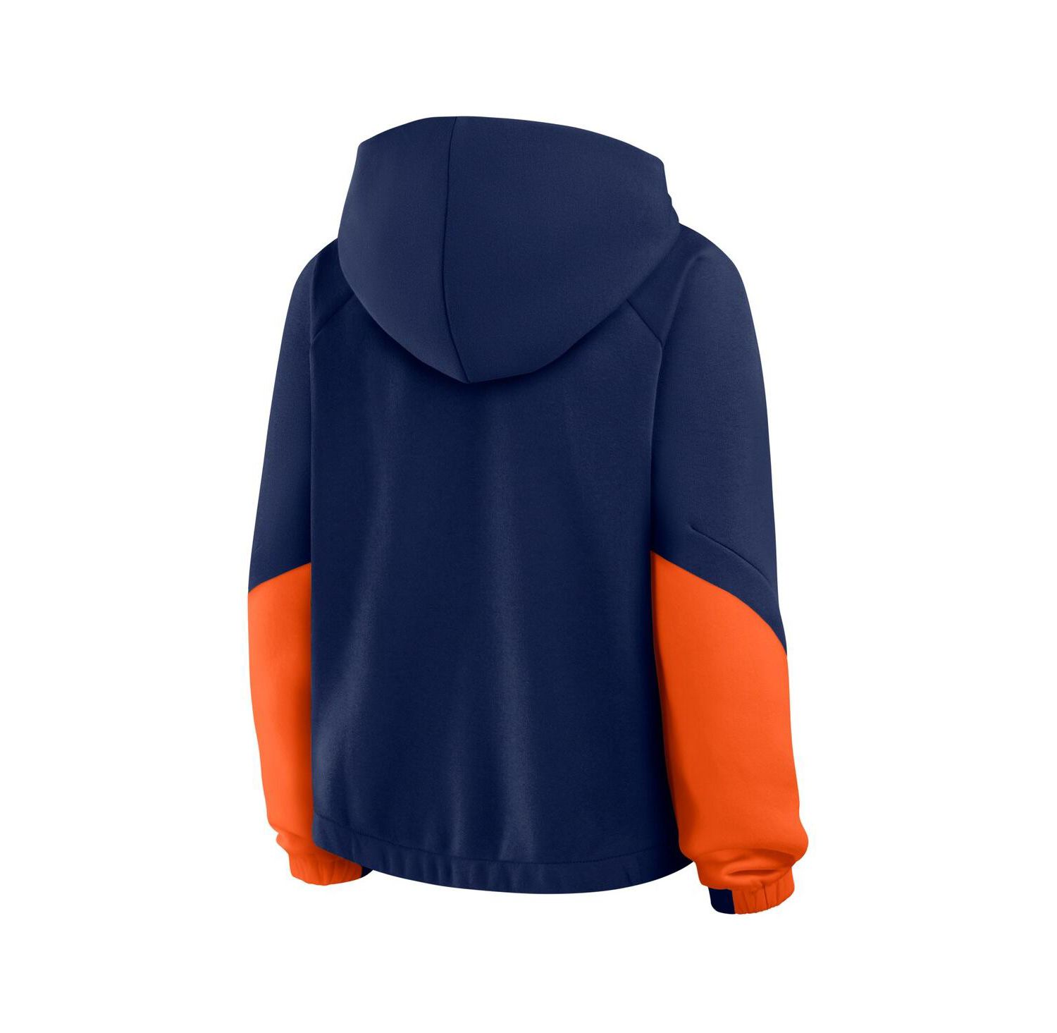 Women's Navy Houston Astros Oversized Time to Win Pullover Hoodie