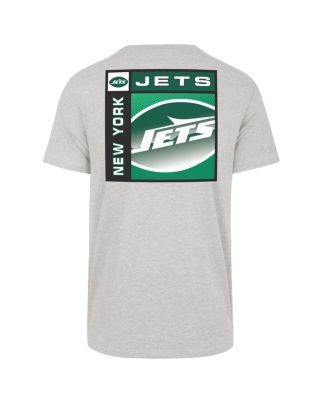 Men's Gray New York Jets Chrome Plate Franklin T-Shirt