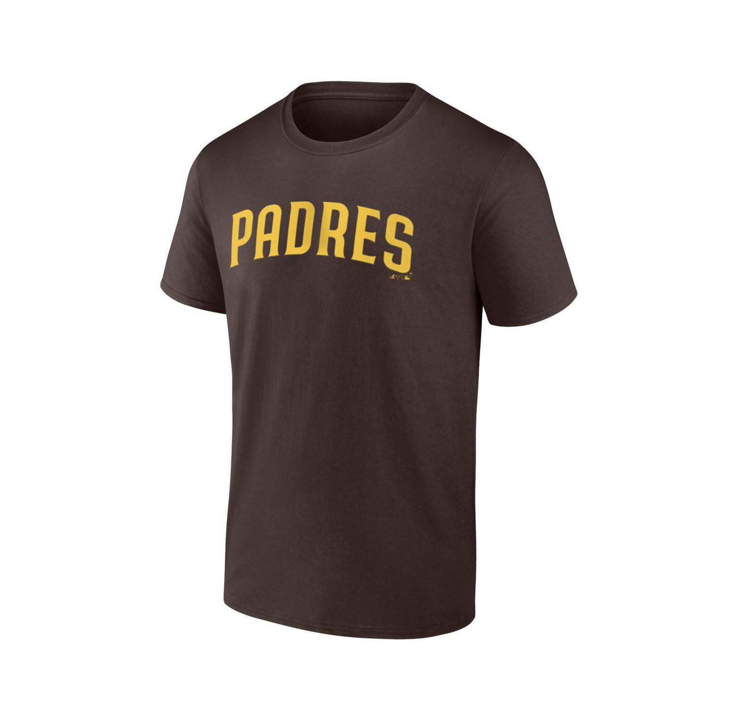Men's Brown San Diego Padres Wordmark T-Shirt
