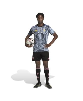 Men's Black Juventus 2025/26 Pre-Match Training Jersey