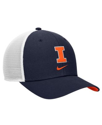 Men's Navy Illinois Fighting Illini Rise Trucker Dri-FIT Adjustable&nbsp;Hat