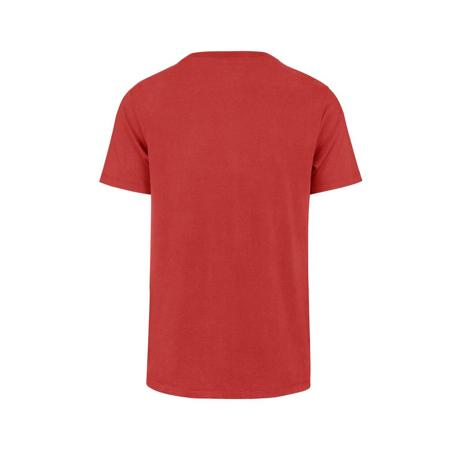 Men's Red Los Angeles Angels Pitchout Franklin T-Shirt