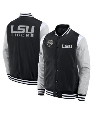 Men's Black LSU Tigers Elements&nbsp;Elite Full-Snap Jacket