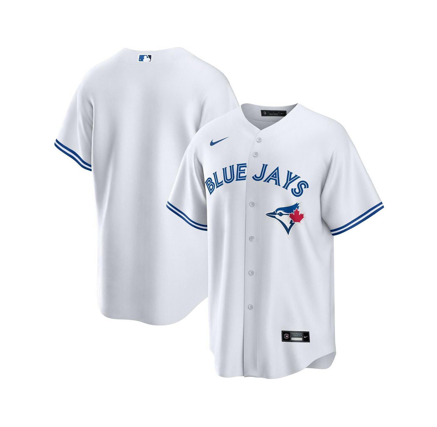 Men's White Toronto Blue Jays Home Big & Tall Replica Jersey